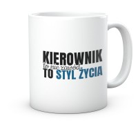Śmieszny kubek kierownika – Prezent dla szefa, lidera, menedżera