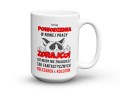 Biały kubek 450 ml na pożegnanie z pracy dla koleżanki kolegi