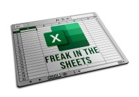 Podkładki pod mysz Excel Freak In The Sheets.