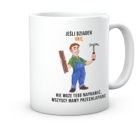 Praktyczny kubek ceramiczny dla ukochanego dziadka
