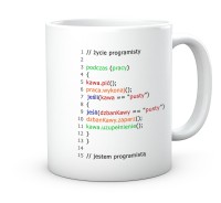 Kubek dla programisty informatyka.