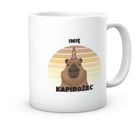 Kubek Wyluzowany jak Kapibara Kapirożec