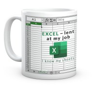 Kubek do pracy dla Księgowej arkusz Excel-lent 