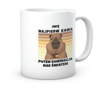 Kubek Kapibara Kawa Potem Dominacja