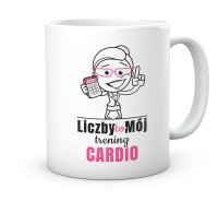 Kubek liczby to mój trening cardio Prezenty księgowej