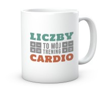 Kubek hobby trening Cardio do biura
