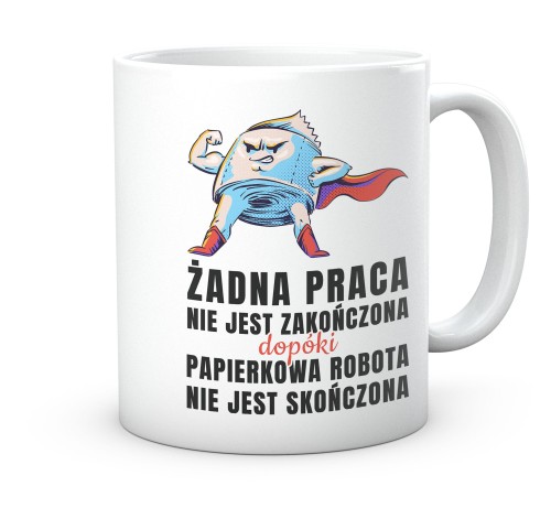 Śmieszny gadżet prezent dla koleżanki kolegi z pracy do biura 330 ml