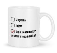 Prezent kubek dla singielki