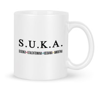 Kubek śmieszna grafika S.U.K.A.