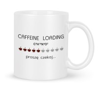 Zabawny kubek do kawy. Śmieszny Kubek Praca. 