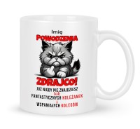 Kubek prezent pożegnanie osoby odchodzącej z pracy