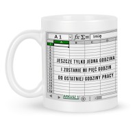 Kubek z Nadrukiem do Pracy Excel Wyliczanie