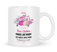 Kubek na pożegnanie z pracy – Prezent dla koleżanki, kolegi