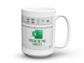 Kubek biurowy Freak In The Sheets na prezent dla koleżanki 450 ml