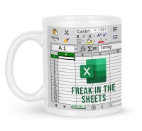 Kubek Arkusz Excel Freak In The Sheets