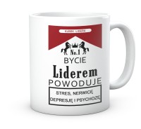 Kubek do Pracy bycie Liderem