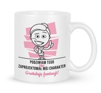 Kubek prezent Gratuluję fantazji