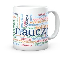 Prezent dla nauczyciela kubek z nadrukiem