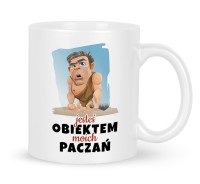 Kubek śmieszny Obiekt moich paczań