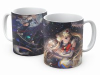 KUBEK Czarodziejka z Księżyca Sailor Moon kubek złoty 330ml anime manga