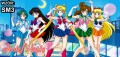 Nadruk anime Czarodziejka z Księżyca wzór 3
