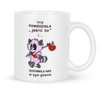 Kubek pożegnanie koleżanki Szop zostawiła nas