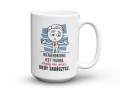 Humorystyczny kubek ceramiczny na prezent dla kolegi z zespołu 450 ml