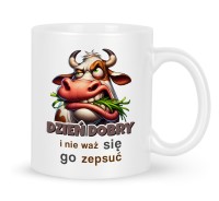 Kubek do pracy dzień dobry