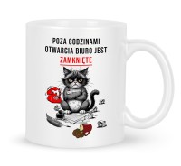 Kubek Kot Biuro Zamknięte Poza Godzinami