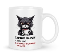 Kubek z Kotem Zadania na Dziś