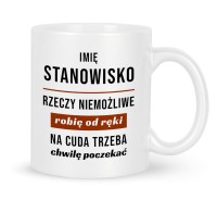 Prezent personalizowany kubek do pracy