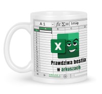 Kubek Bestia w Arkuszach Kalkulacyjnych