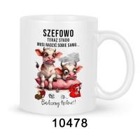 Kubek Prezent na Pożegnanie Szefa Szefowej