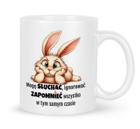 Kubek Zając Mogę Słuchać i Zapomnieć