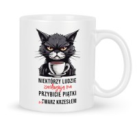 Kubek z Kotem Przybij Piątkę