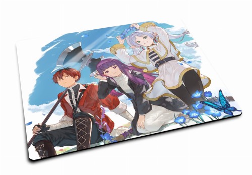 Podkładka pod mysz anime Sousou no Frieren na biurku