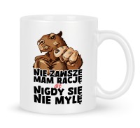 Kubek Kapibara Nigdy się Nie Mylę