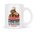 Kubek na pożegnanie koleżanki z pracy biały 330 ml
