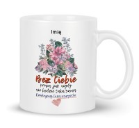 Kubek prezent pożegnanie koleżanki kolegi
