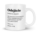 Zabawny kubek na pożegnanie współpracownika 330 ml biały