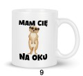 Upominek dla kolegi z pracy z motywem surykatki w kartoniku