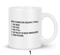 Kubek do Pracy Słownictwo Związane z Pracą