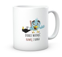 Kubek dobrze walnąć kawkę