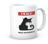 Kubek Uwaga obiekt monitorowany
