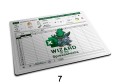 Śmieszna czarna podkładka pod mysz z napisem freak in the sheets 7
