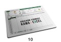 Śmieszna czarna podkładka pod mysz z napisem freak in the sheets 10