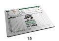 Śmieszna czarna podkładka pod mysz z napisem freak in the sheets 15