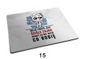 Podkładka na biurko detektyw w stylu retro z napisem Praca Tajna