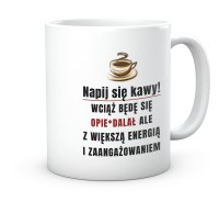 Śmieszny kubek do kawy do pracy – Prezent dla kolegi, koleżanki, szefa