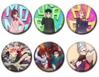 Przypinki anime DanDaDan Dan Da Dan – zestaw 6 sztuk